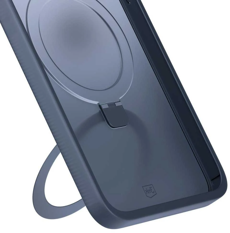 3Mk apsauga 3mk dūminis dėklas su magnetu ir stovu iPhone Air - Juodas