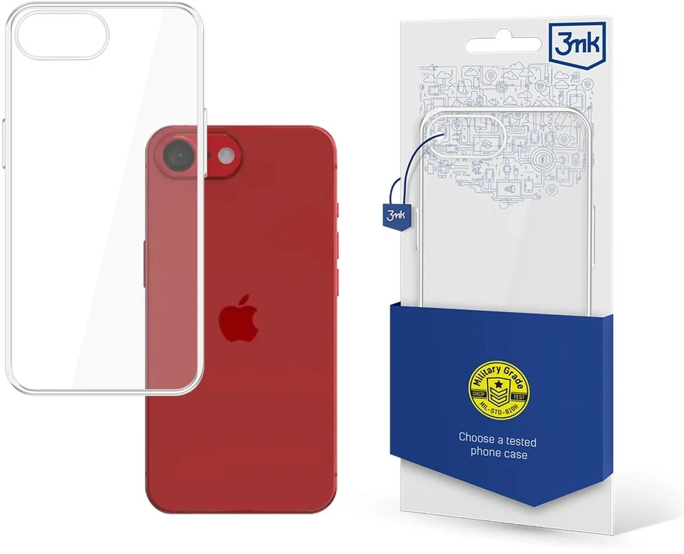 3MK skaidrus Dėklas Apple iPhone 16e / 17e