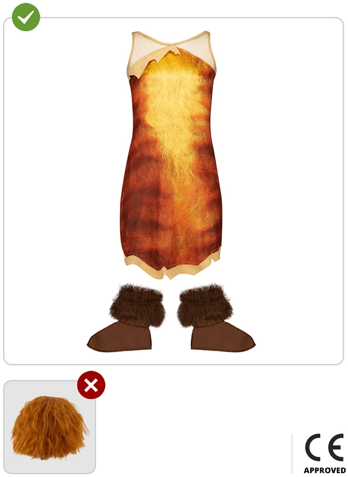 Ipos (Eep) kostiumas mergaitei – „Krudžiai“ (The Croods)