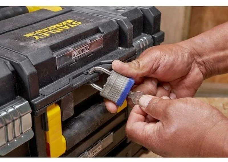 Įrankių dėžė Stanley FATMAX FMST1-71981, plastikinė, juoda, geltona