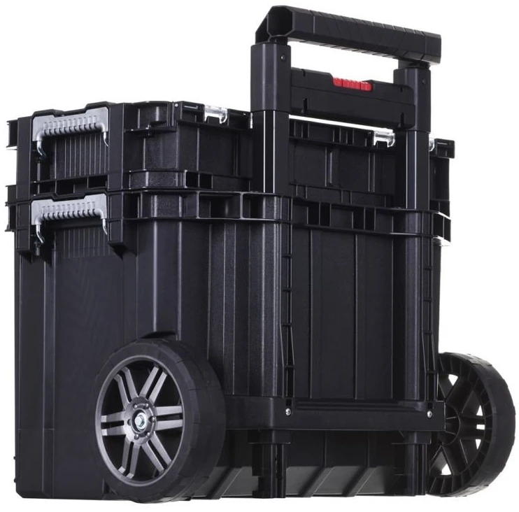 Įrankių dėžių komplektas Keter Connect Rolling System