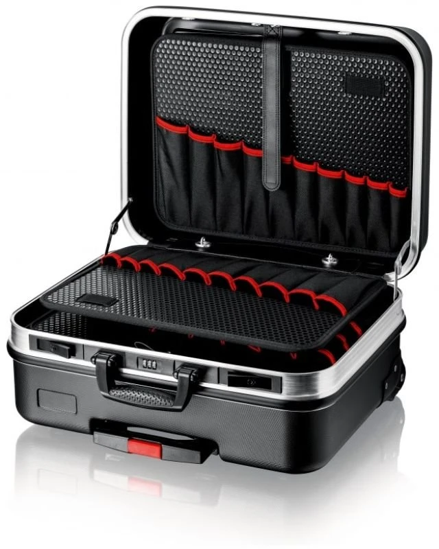 Įrankių lagaminas Knipex BIG Basic Move, 33 l, juodas