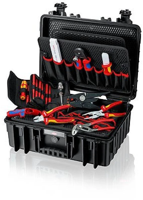 Knipex Įrankių lagaminas su priedais
