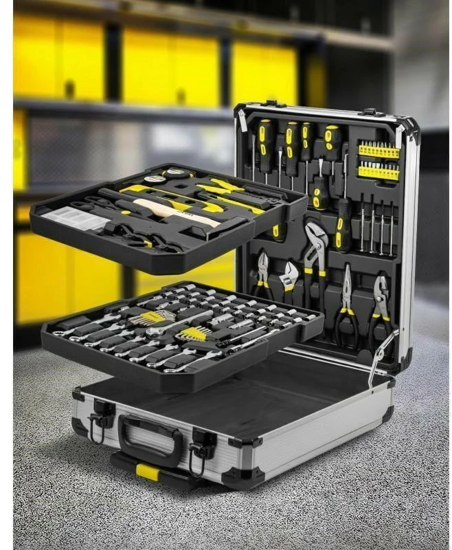 Wmc_Tools Įrankių komplektas su lagaminu WMC TOOLS 186 vnt