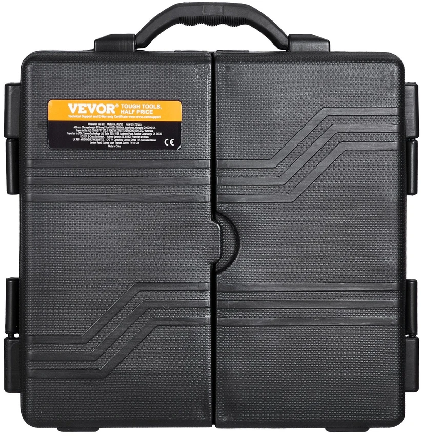 VEVOR 207 dalių mechaniko įrankių rinkinys