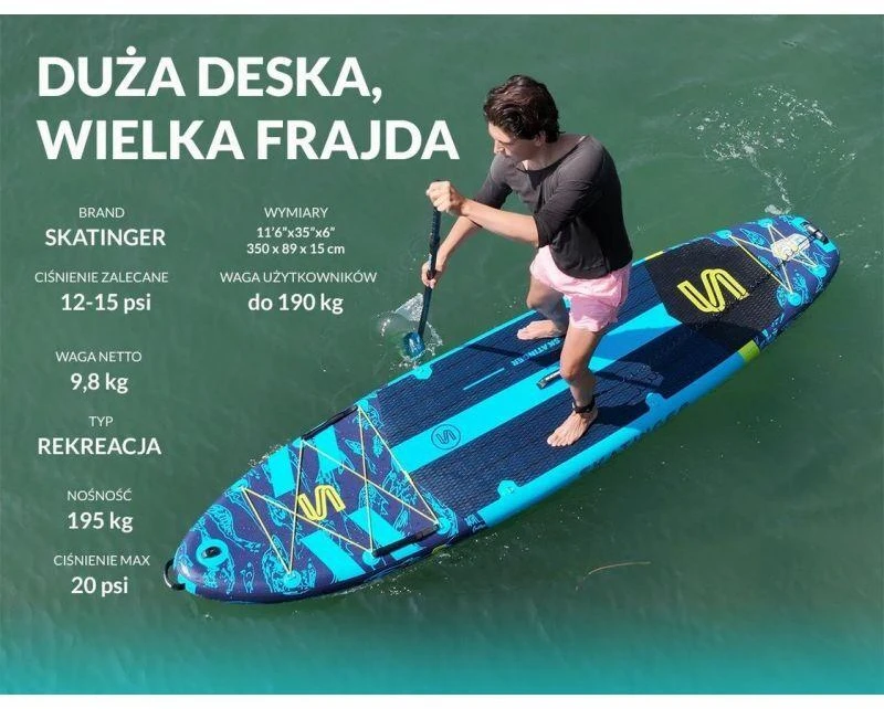 Skatinger Čiuožimas su čiuožykla Asiaticus 350x89x15 cm Joga