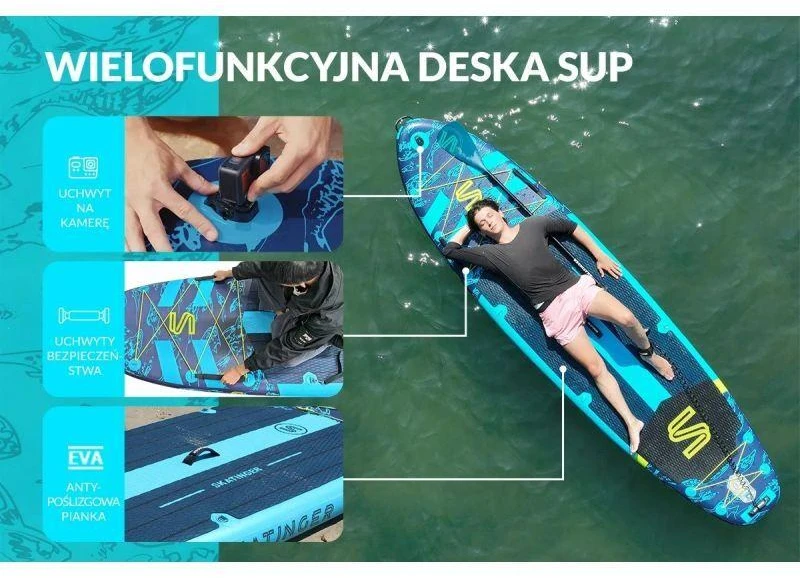 Skatinger Čiuožimas su čiuožykla Asiaticus 350x89x15 cm Joga