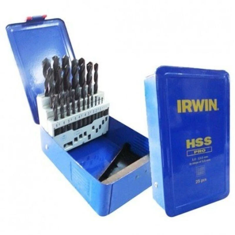 IRWIN 10502504 spiralinis grąžtas medienai, 25 vnt.