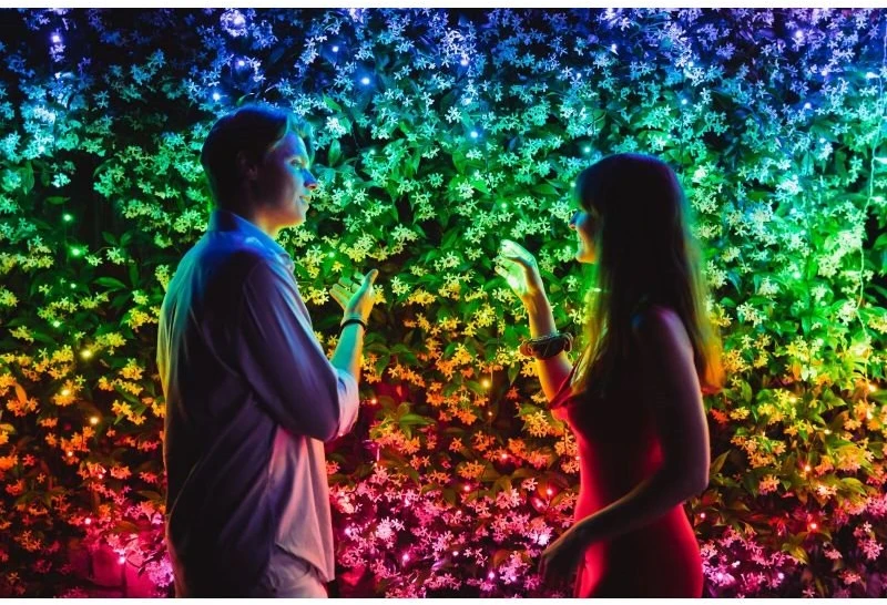 Kalėdinė išmanioji lempučių girlianda Twinkly Strings 600L 4,3mm RGB