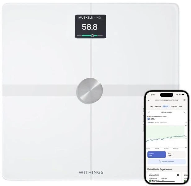 Withings Body Smart svarstyklės - Baltos