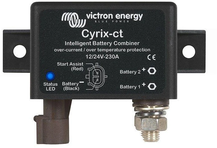 „Carruzzo Cyrix-ct“ 12/24V-230A išmanusis jungiklis