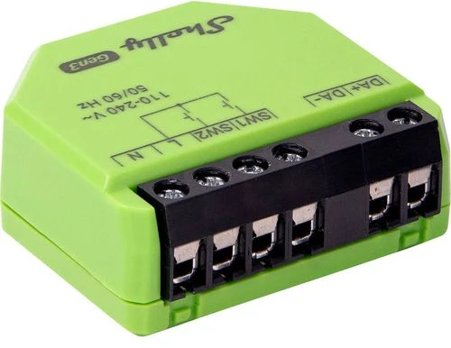 Shelly GEN3 DALI dimeris pagrindinis valdiklis (Wifi, Bluetooth)