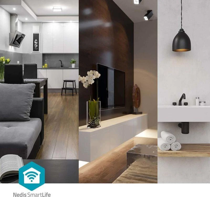 Inteligentne gniazdko Nedis SmartLife WIFIP121FWT3 Wi-Fi (3 sztuki)