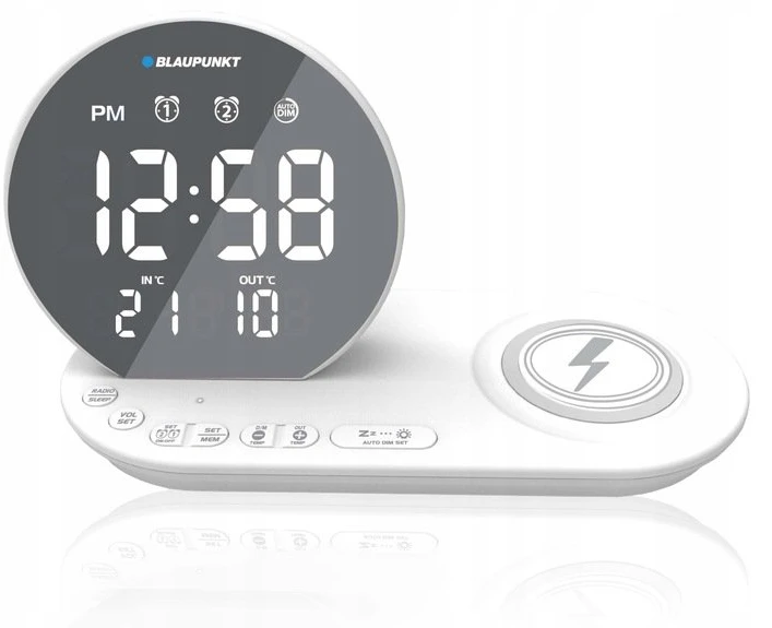 Skaitmeninis žadintuvas - Blaupunkt CR85WH Baltas