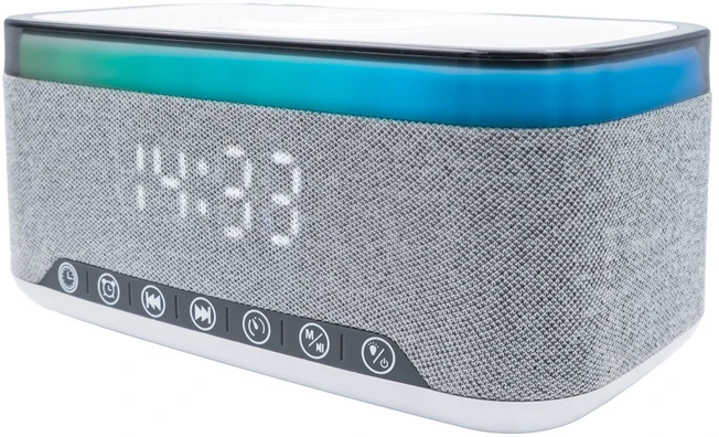 Radijo žadintuvas Denver CRQ-225 su ładowarką indukcyjną