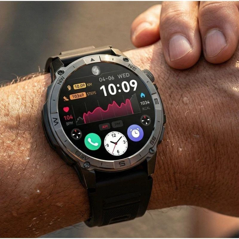 Išmanusis laikrodis MĘSKI GRAVITY GT46-1 - AMOLED, DODATKOWA BRANSOLETA(sg055a)