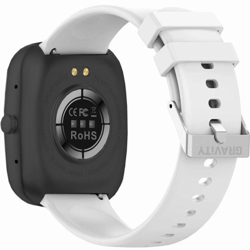 Išmanusis laikrodis UNISEX GRAVITY GT18-10 - BLUETOOTH POKALBIAI, PAPILDOMAS DIRŽELIS (sg036j)