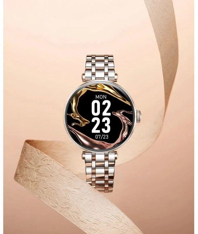 Išmanusis laikrodis DAMSKI GRAVITY GT26-6 - DODATKOWY PASEK (sg042f)