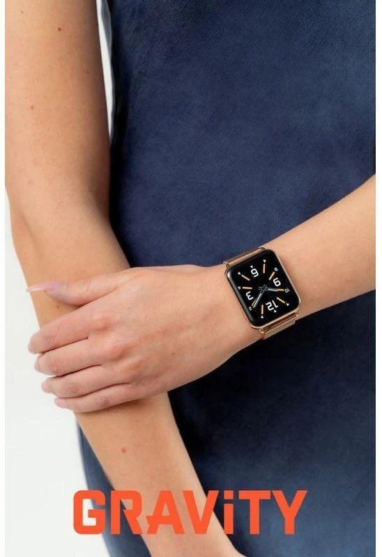 Išmanusis laikrodis UNISEX GRAVITY GT17-4 - AMOLED, DODATKOWY PASEK (sg038d)