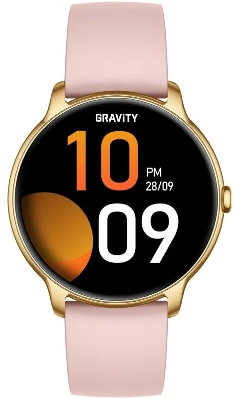 Išmanusis laikrodis DAMSKI GRAVITY GT31-1 - AMOLED, DODATKOWY PASEK (sg052a)