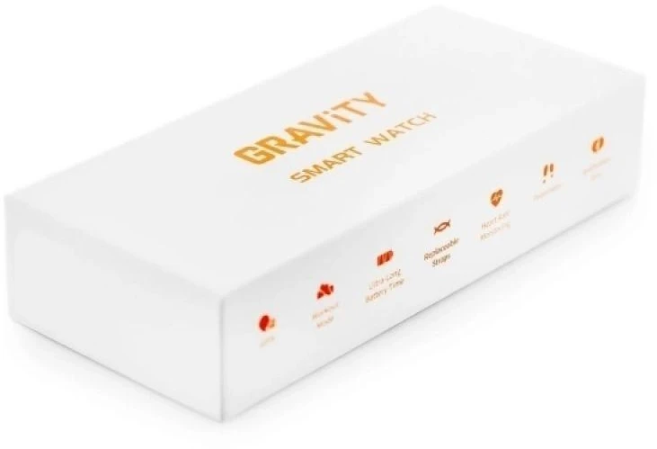 Išmanusis laikrodis MĘSKI GRAVITY GT35-2- AMOLED, DODATKOWY PASEK (sg049b)