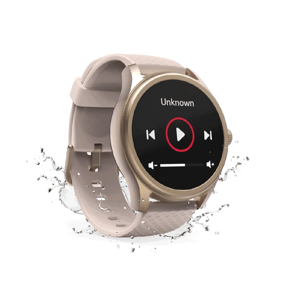 Išmanusis laikrodis Hama Fit Watch 5010 rožinė złoto