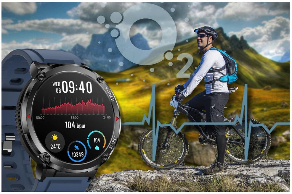 Išmanusis laikrodis MĘSKI GRAVITY GT21-5 - BLUETOOTH CALL, DODATKOWY PASEK (sg025e)