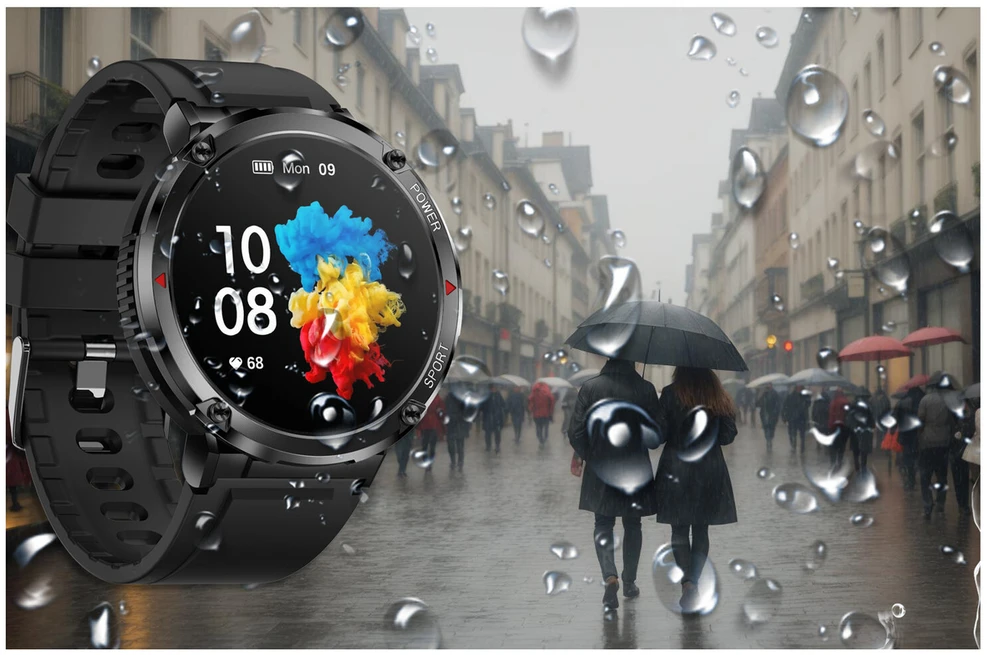 Išmanusis laikrodis MĘSKI GRAVITY GT21-5 - BLUETOOTH CALL, DODATKOWY PASEK (sg025e)