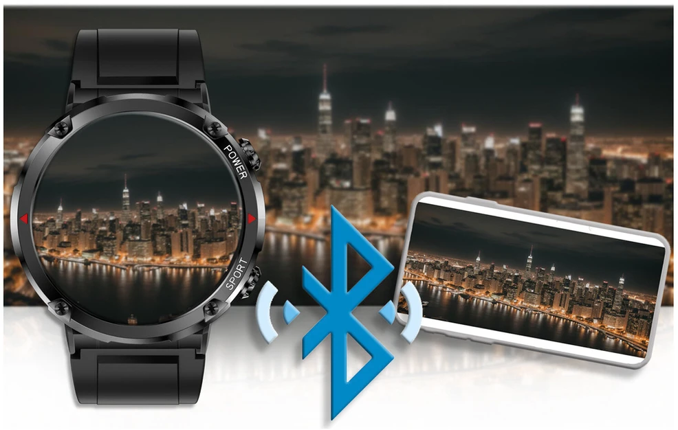 Išmanusis laikrodis MĘSKI GRAVITY GT21-5 - BLUETOOTH CALL, DODATKOWY PASEK (sg025e)