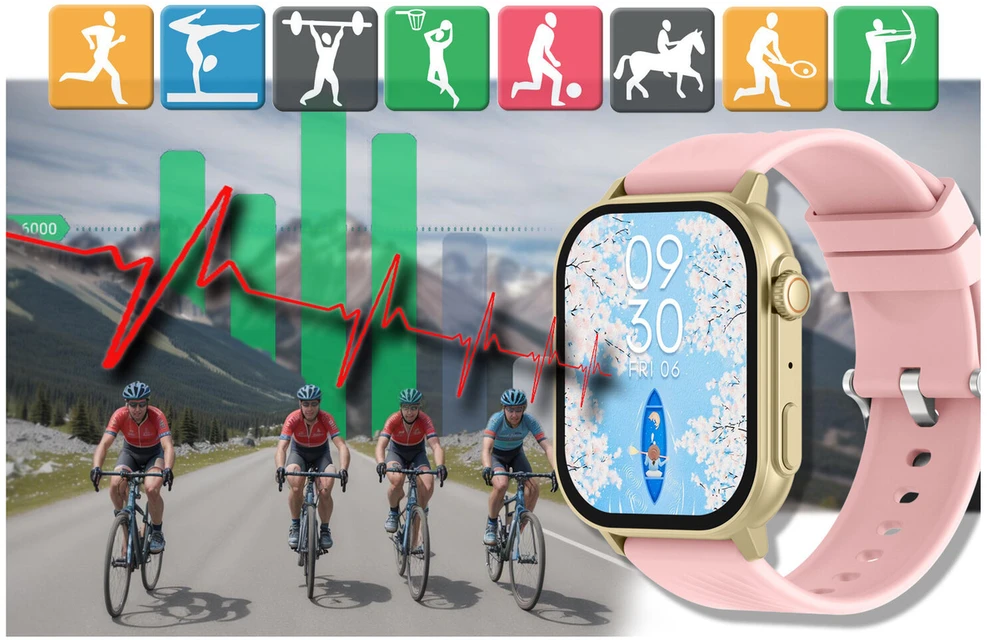 Išmanusis laikrodis UNISEX GRAVITY GT15-7 - BLUETOOTH CONNECTIONS, ADDITIONAL PASSAGE (sg029g)