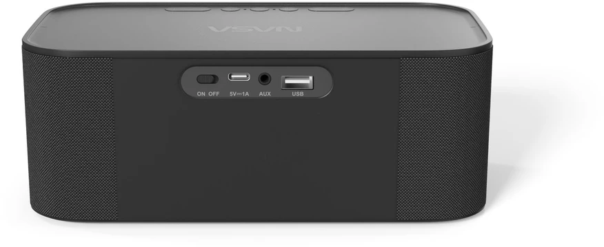 Žadintuvas su „Bluetooth“ garsiakalbiu ir belaidžiu įkrovimu NASA SPC800
