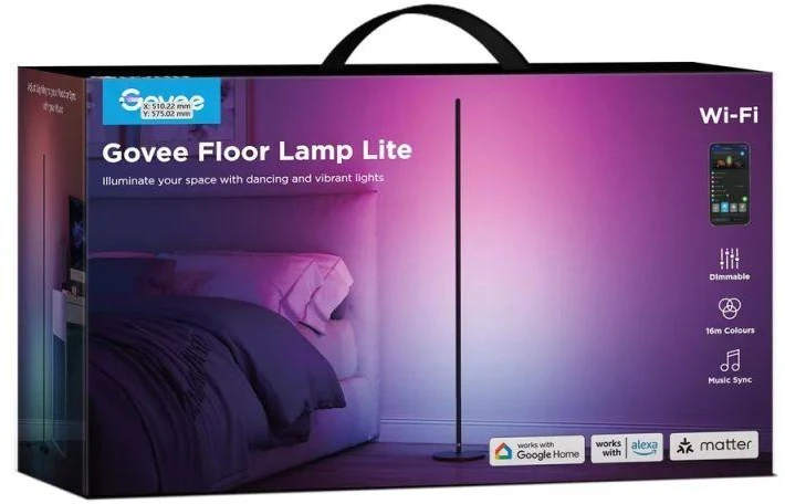 „Govee H8076“ žibintuvėlis Lite | Žiedinis žibintuvėlis | RGBICW, 1000 lm, 2,4 GHz „Wi-Fi“ + „Bluetooth“