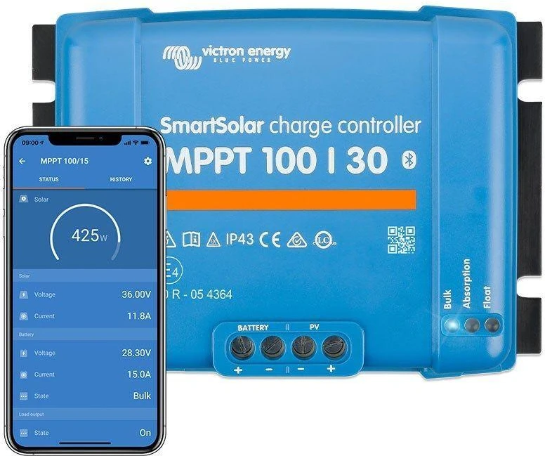 Victron Energy SmartSolar MPPT 100/30 įkrovimo valdiklis