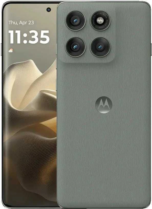 Išmanusis telefonas Motorola Edge 60 Pro (5G) 6.7'', 12/512GB, 6000 mAh, IP68, eSIM, Žalsvai pilkas