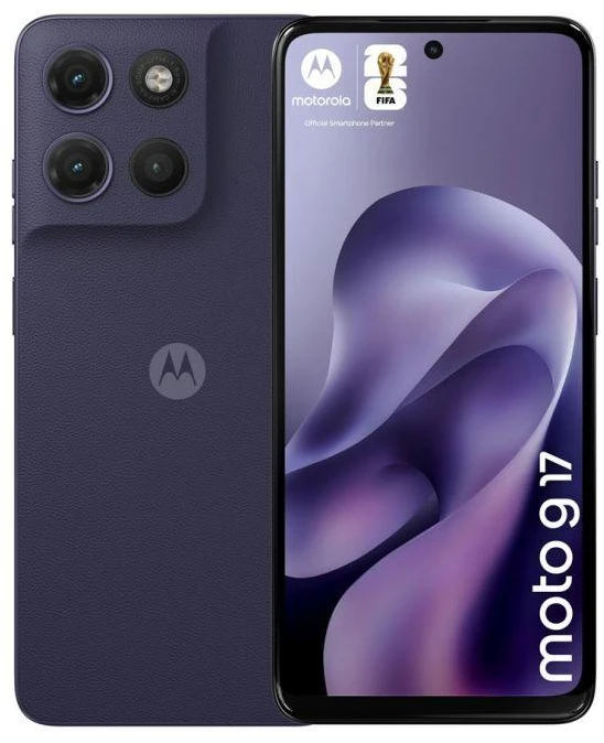 Išmanusis telefonas Motorola Moto G17 8/128GB, PANTONE Evening Mėlyna