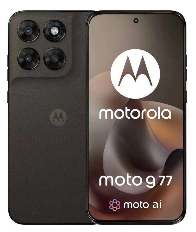 Išmanusis telefonas Motorola Moto G77 5G, 12/256 GB, PANTONE Juodas Olive