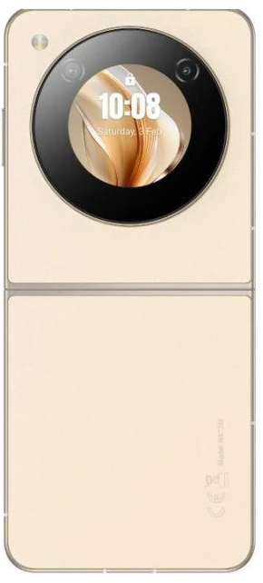 NUI „Nubia Flip 5G“ 8/256 GB komplektas „Sunshine Gold“ išmanusis telefonas