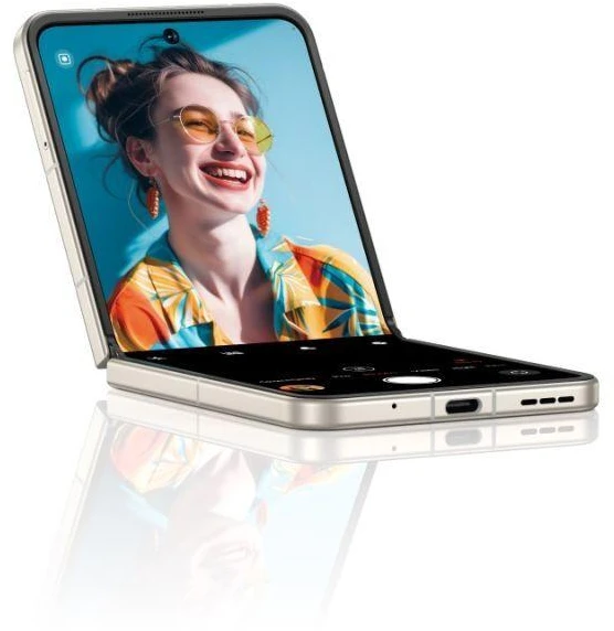 NUI „Nubia Flip 5G“ 8/256 GB komplektas „Sunshine Gold“ išmanusis telefonas