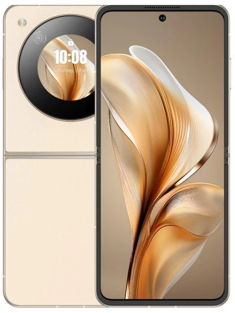 NUI „Nubia Flip 5G“ 8/256 GB komplektas „Sunshine Gold“ išmanusis telefonas