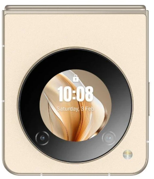 NUI „Nubia Flip 5G“ 8/256 GB komplektas „Sunshine Gold“ išmanusis telefonas