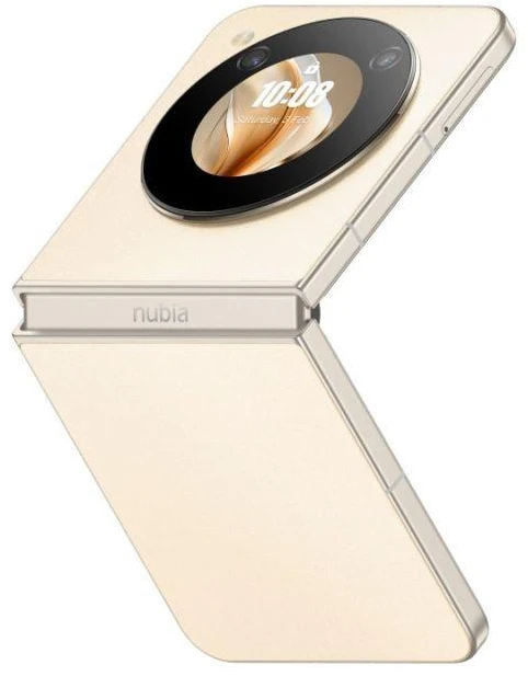 NUI „Nubia Flip 5G“ 8/256 GB komplektas „Sunshine Gold“ išmanusis telefonas
