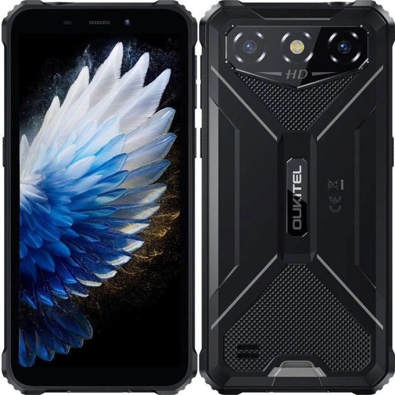 Išmanusis telefonas Oukitel G3, 6 coliai, 4/128 GB, 6300 mAh, juodas