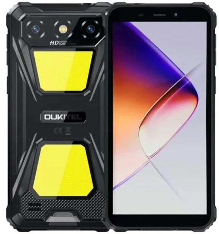 Oukitel G5 6″ Išmanusis telefonas Dual SIM Android 14 4G USB Type-C 4 GB 128 GB 6300 mAh Juodas