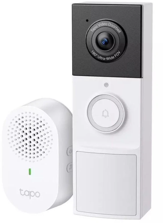 Orno TP-LINK | Video Doorbell Camera | Tapo D210 | 3 MP | 1.18mm/F1.8 | IP65 | H.264 | Micro SD, Max. 512