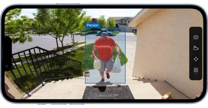 TP-LINK | Video Doorbell Camera | Tapo D210 | 3 MP | 1.18mm/F1.8 | IP65 | H.264 | Micro SD, Max. 512