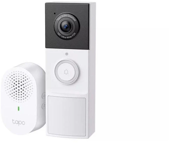 TP-LINK | Video Doorbell Camera | Tapo D210 | 3 MP | 1.18mm/F1.8 | IP65 | H.264 | Micro SD, Max. 512