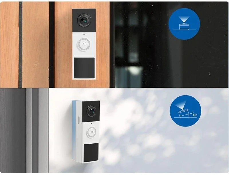 TP-LINK | Video Doorbell Camera | Tapo D210 | 3 MP | 1.18mm/F1.8 | IP65 | H.264 | Micro SD, Max. 512