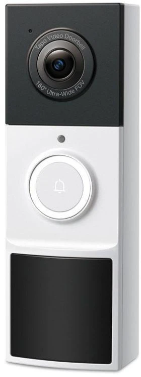 TP-LINK | Video Doorbell Camera | Tapo D210 | 3 MP | 1.18mm/F1.8 | IP65 | H.264 | Micro SD, Max. 512