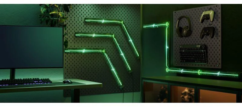 Govee H6063 žaidimų sieninis šviestuvas | Oświetlenie LED | RGBIC, 2,4 GHz Wi-Fi + Bluetooth