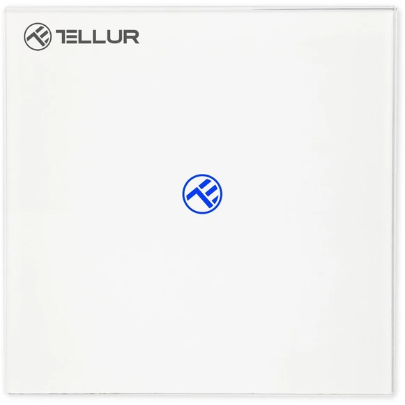 Tellur WiFi Smart Switch, SS1N, 1 Port, 1800W, Baltas